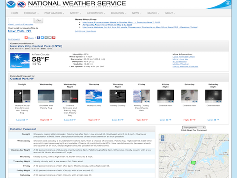 Forecast.weather.gov